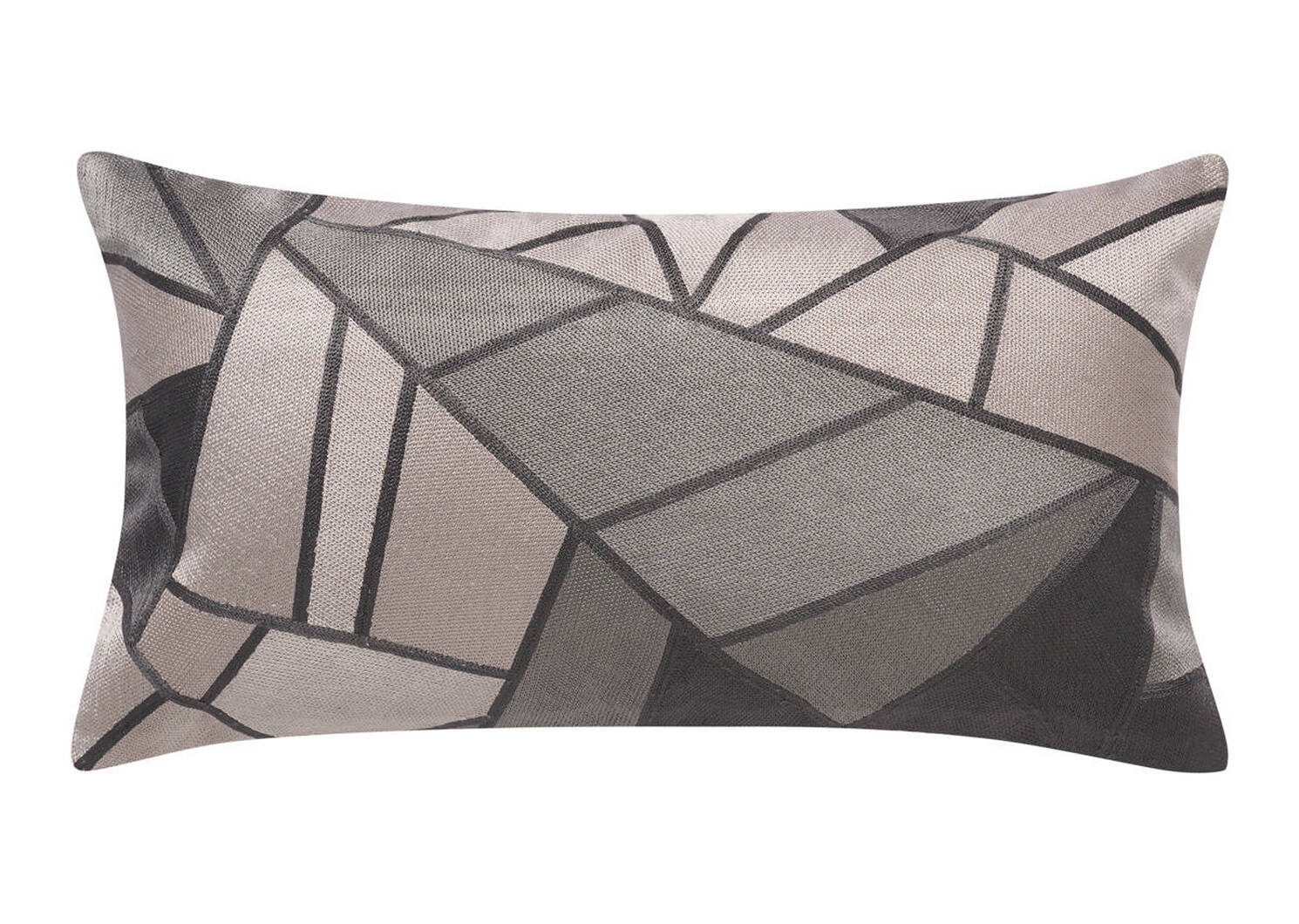 Coussin Meryl 12x22 gris