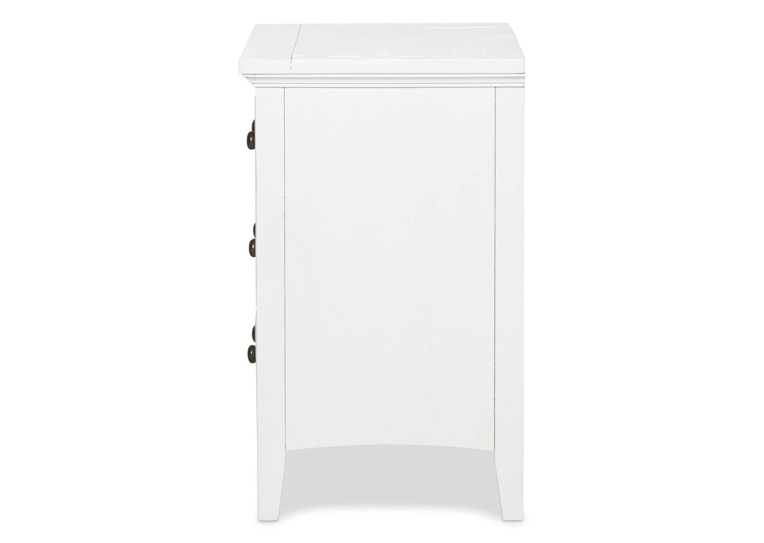 Parker Nightstand -Heron White