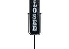 Open Closed Standing Sign