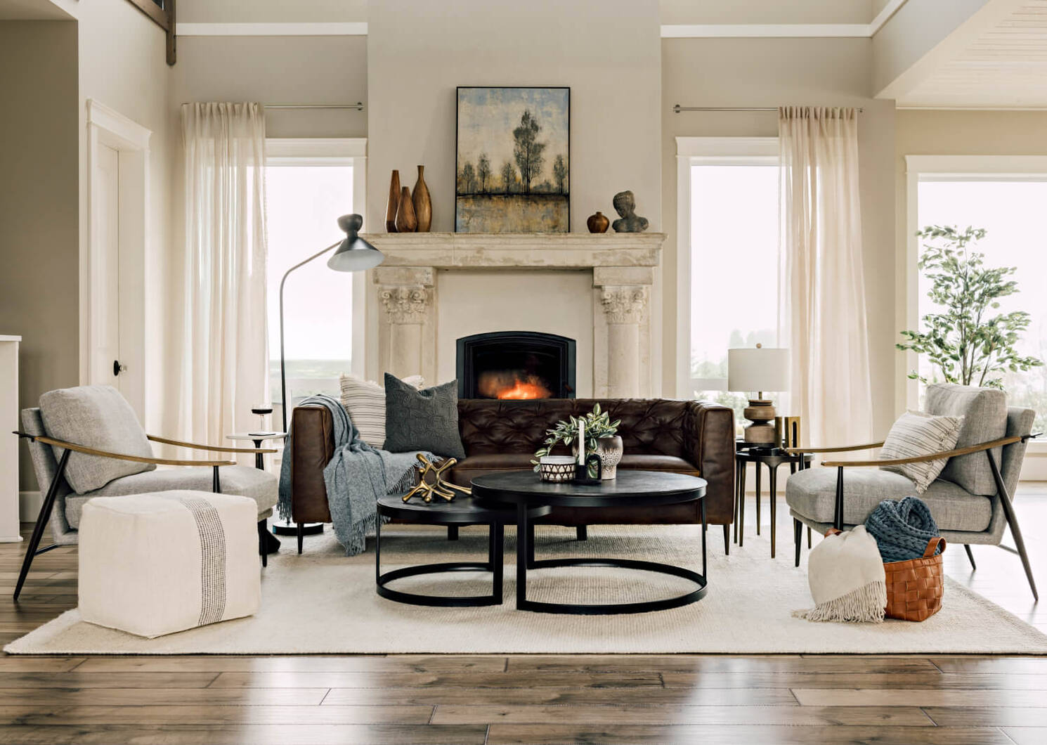 Rowe Armchair -Gabi Grey