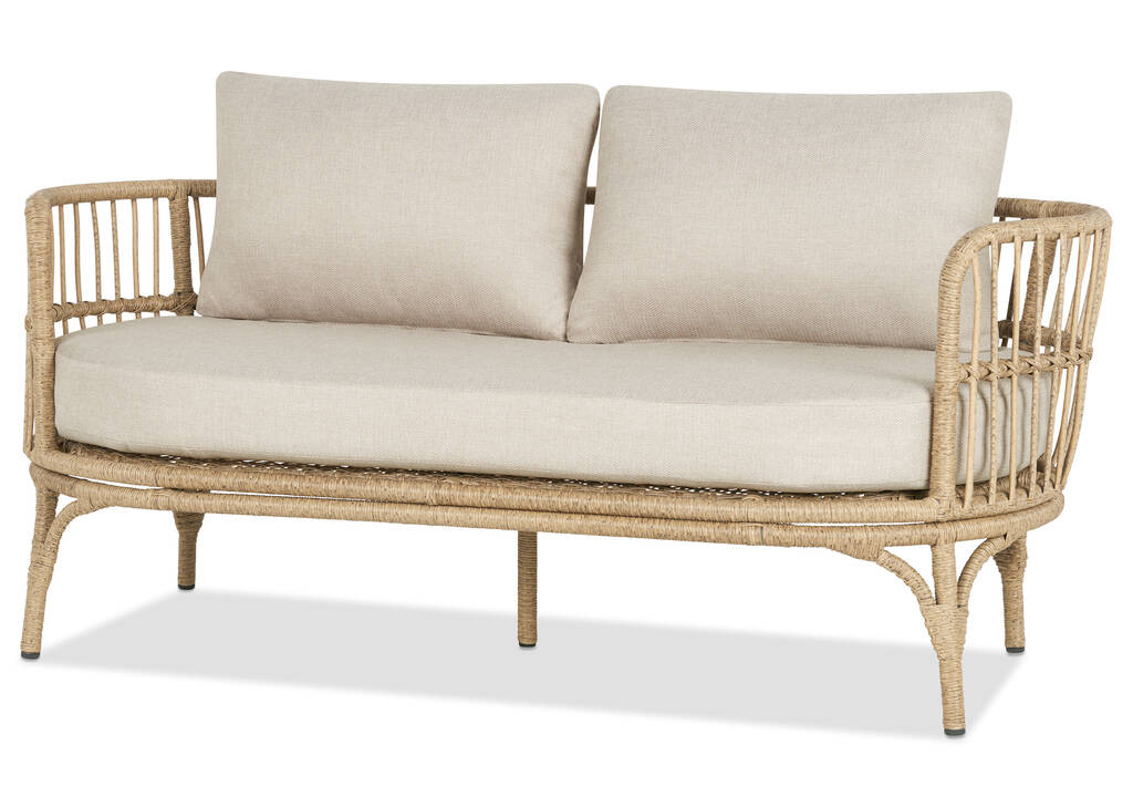 Millie Outdoor Sofa -Natural/Flax