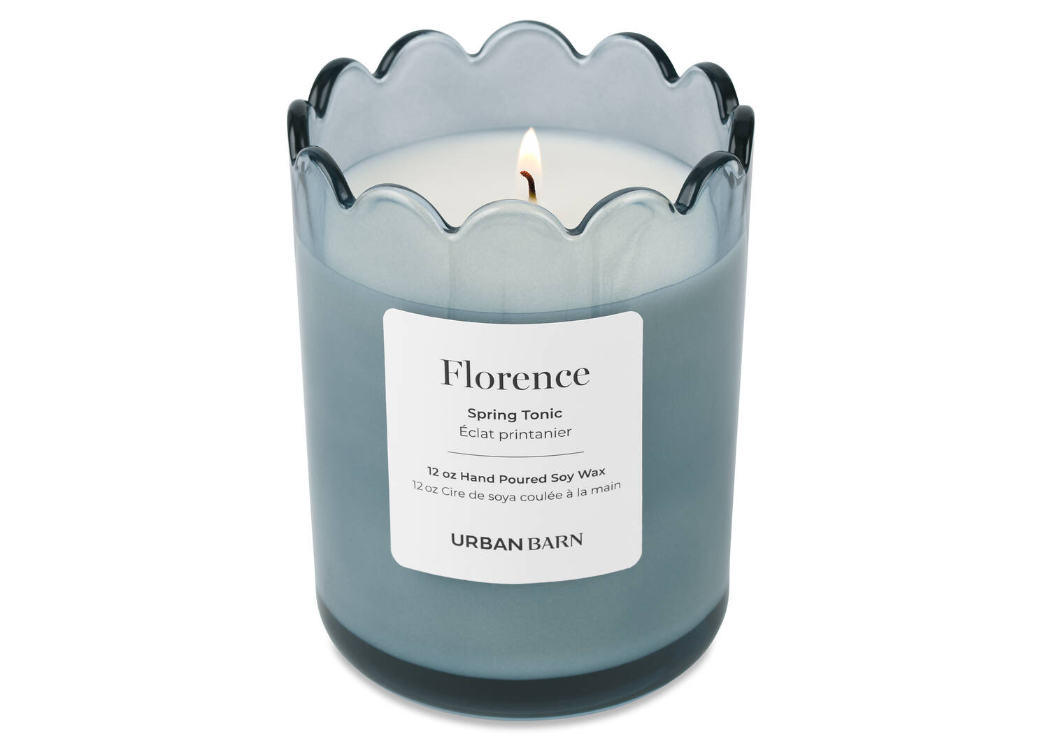 Florence Candle Blue