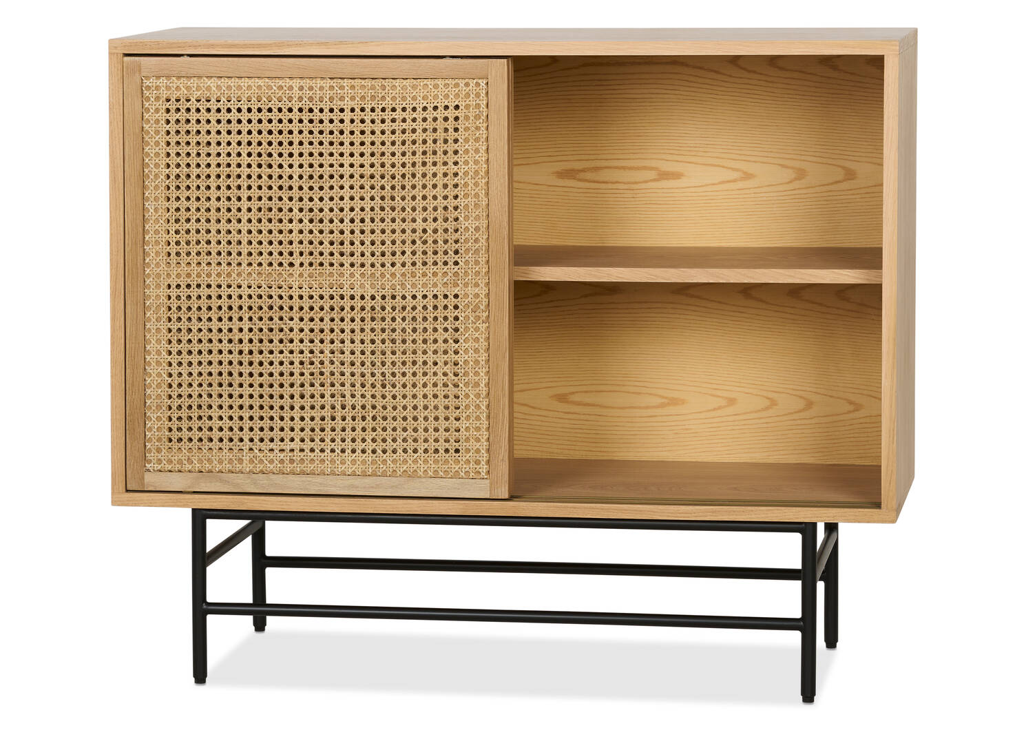 Neve Cabinet -Theo Cane/Natural