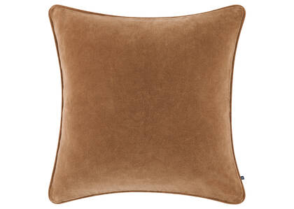 Kendall Velvet Pillow 20x20 Caramel