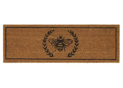 Bee Patio Doormat Natural