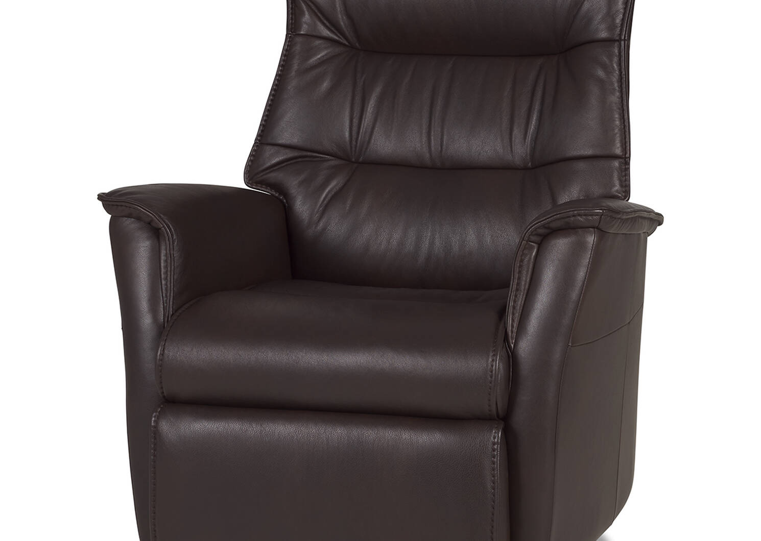 Fauteuil inc. cuir Paramount -Sol cacao