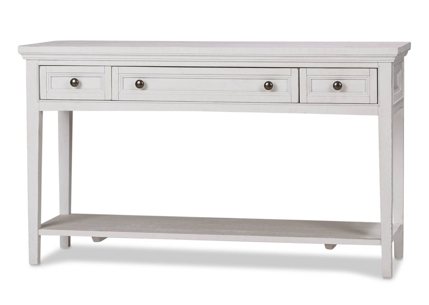Table console -Héron blanc