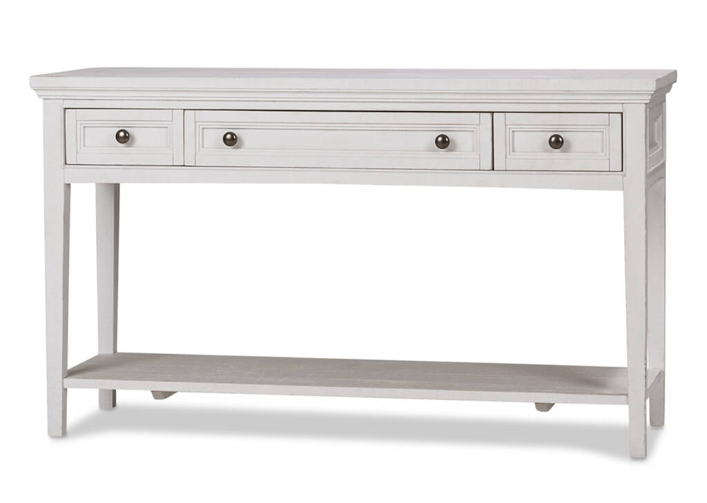 Parker Console Table -Heron White