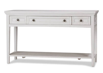 Table console -Héron blanc