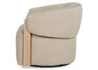 Fauteuil pivotant Alicent -Vaughn sable