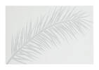 Plume Placemat White/Silver
