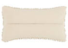 Coussin Calimesa 12x22 ivoire