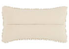 Calimesa Pillow 12X22 Ivory