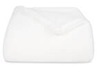 Flora Faux Fur Throw White