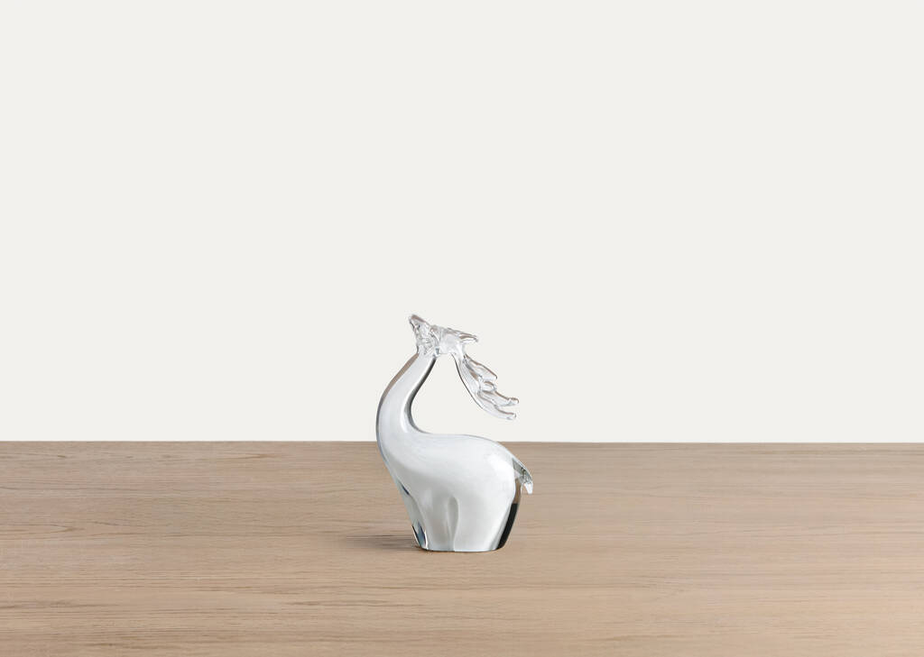 Vixen Deer Decor White