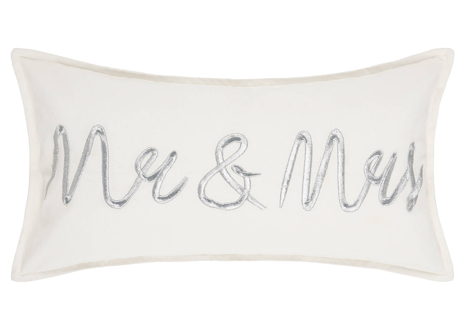 Mr. & Mrs. Toss 12x22 White