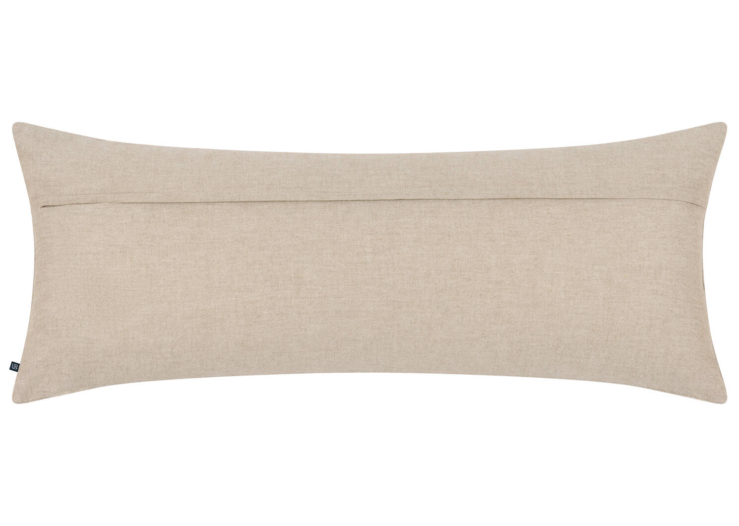 Coussin en coton Selena 14x36 sable/iv
