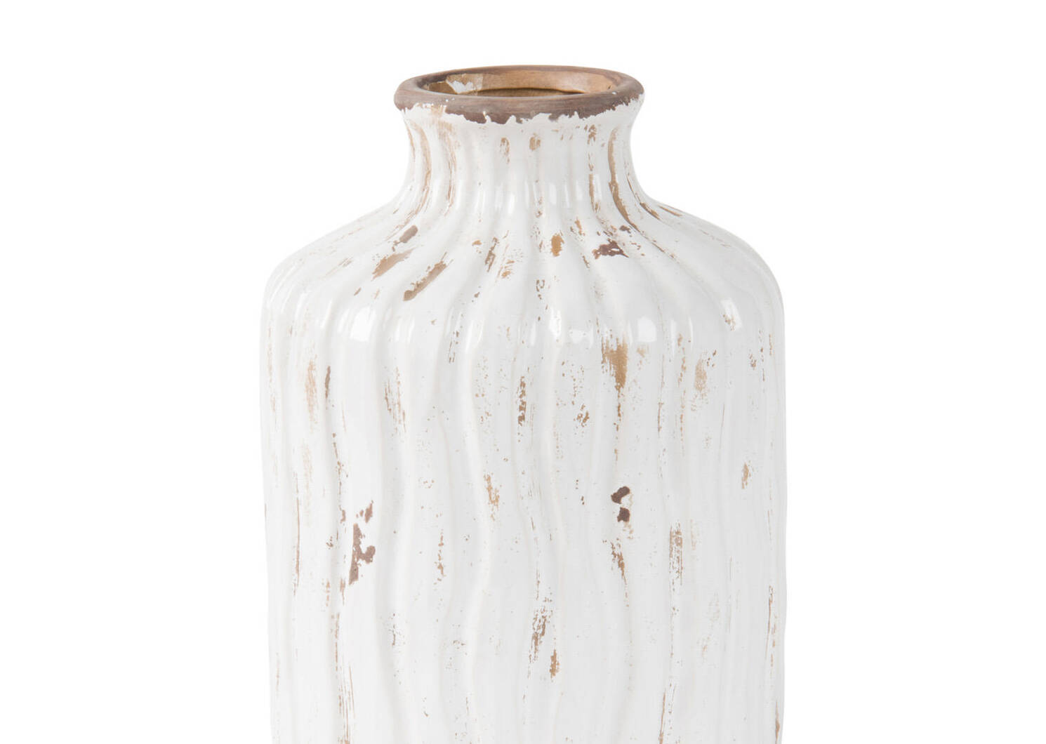Maliah Vase Small Antique White