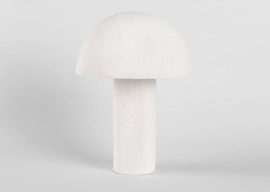 Lampe de table Tanay blanche