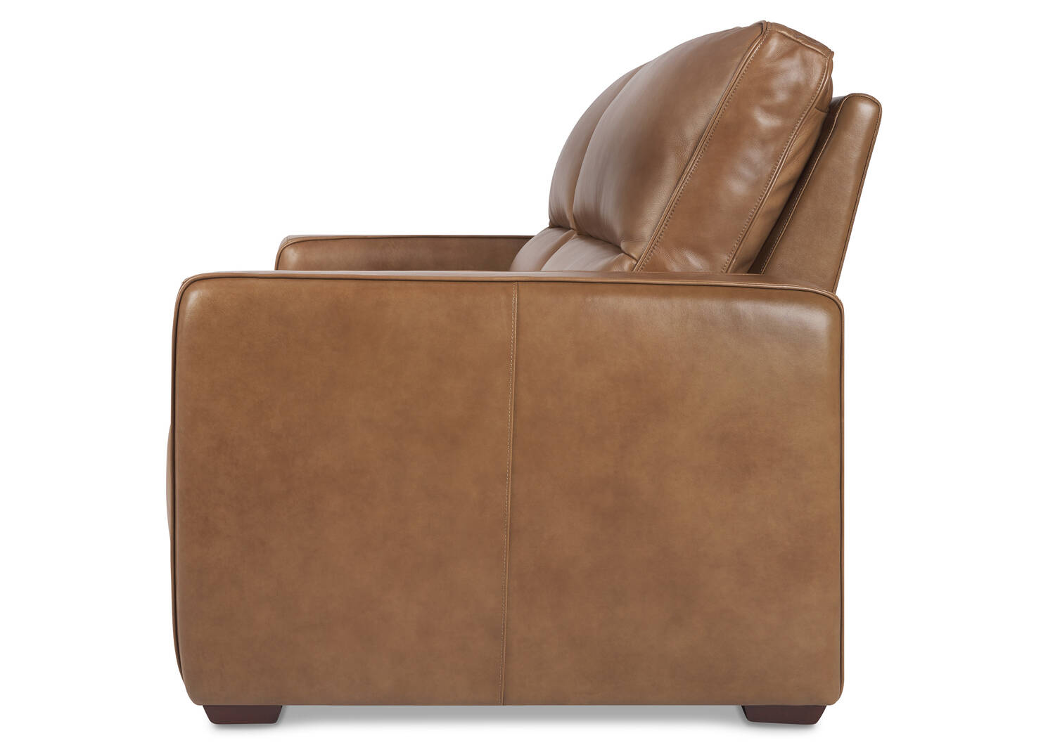 Encore Leather Reclining Sofa -Mira Rum