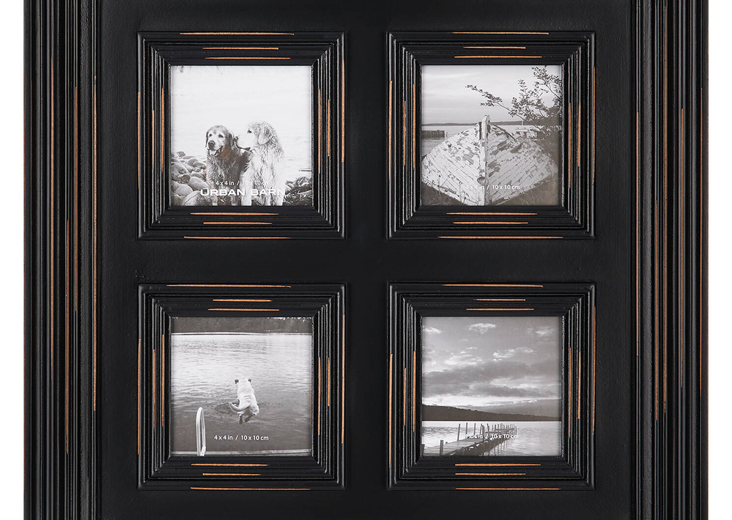 Cadre 4 photos Jayson 4x4 noir