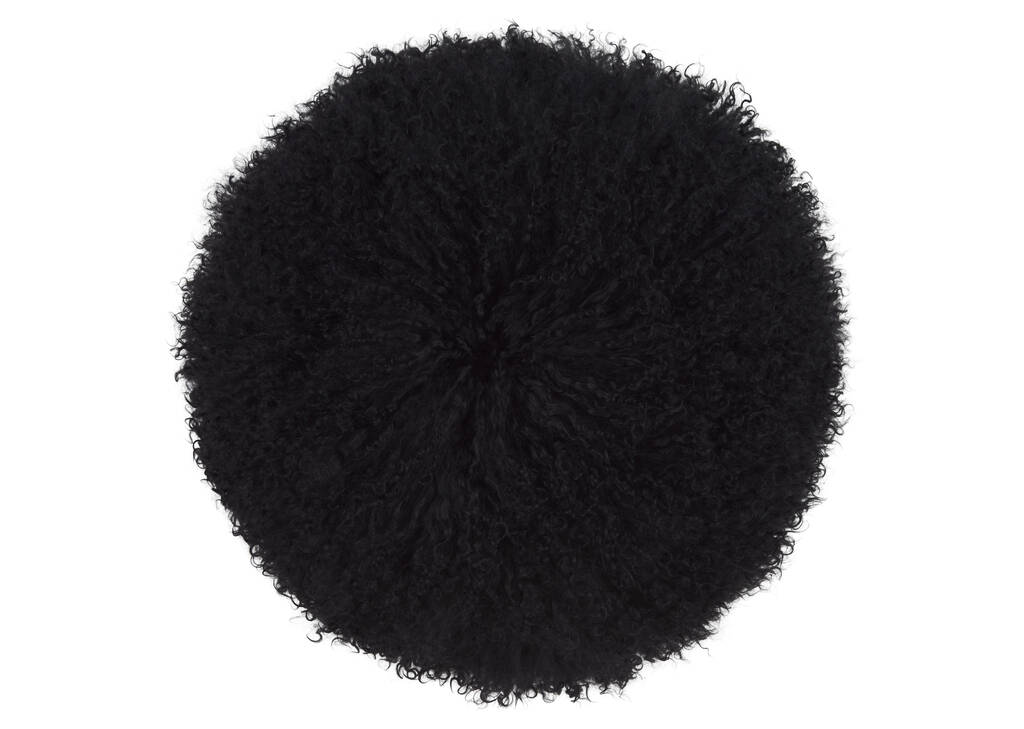 Coussin rond Mongolian 16x16