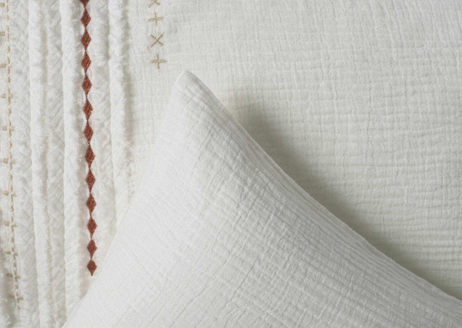 Sonora Duvet Set Queen Ivory