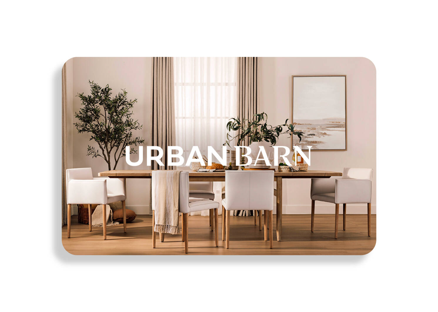 Urban Barn E-Gift Card, 25
