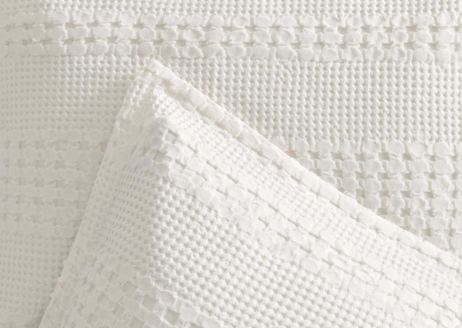 Huxley Cotton Duvet Set Queen Ivory