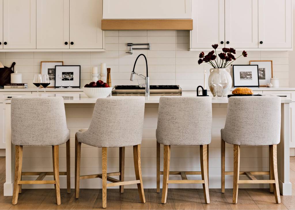 Fable Counter Stool -Warner Pebble