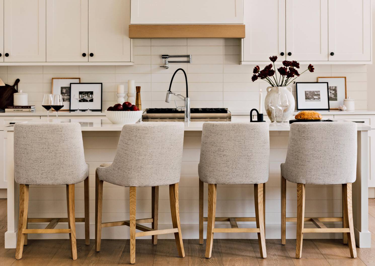 Fable Counter Stool -Warner Pebble