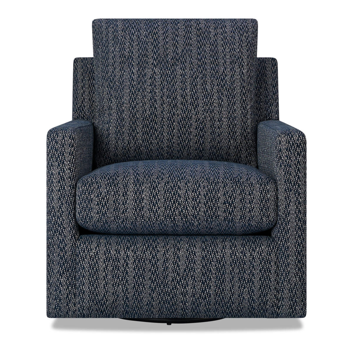 Sadie Swivel Armchair Oscar Navy Urban Barn