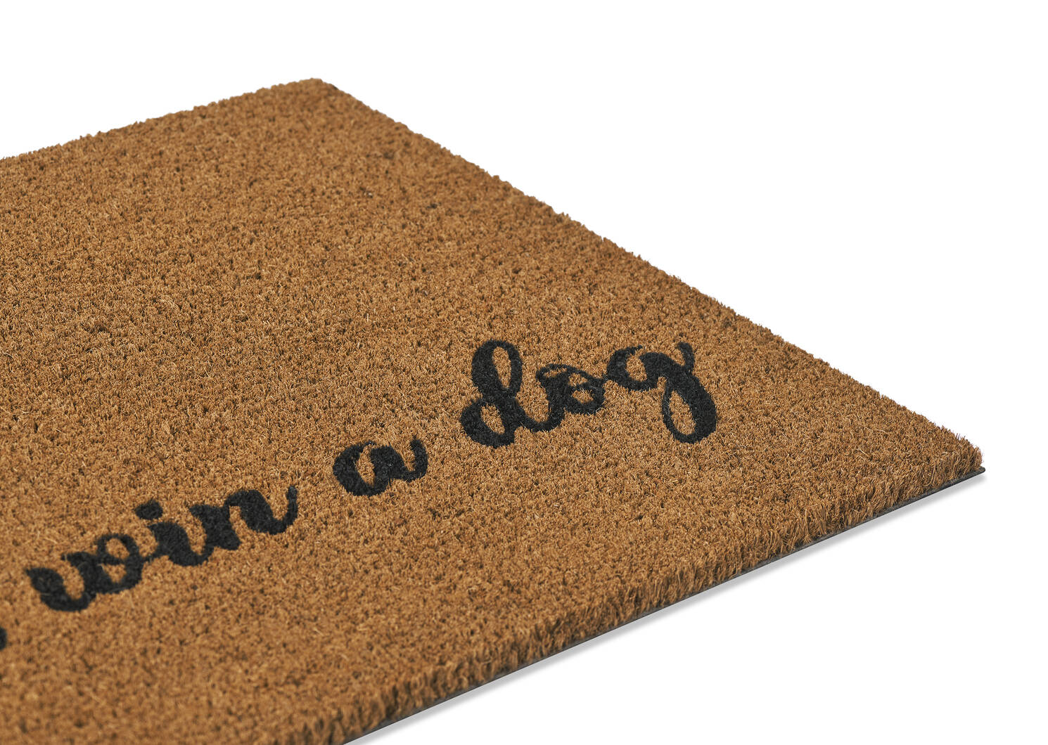 Paillasson Win a Dog naturel
