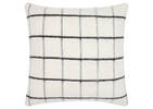 Sylvie Plaid Toss 20x20 Ivory/Black