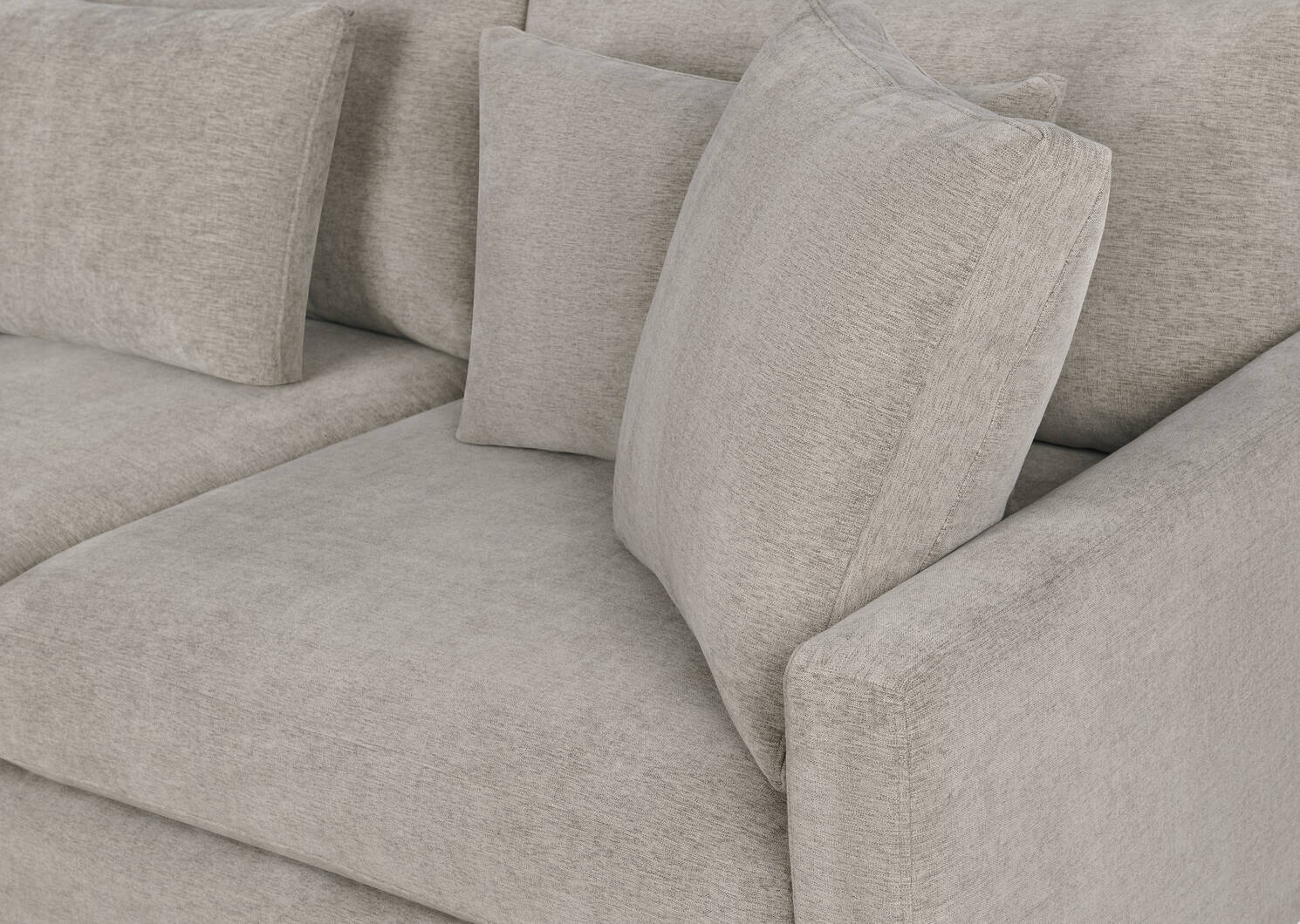 Nixon Sofa Chaise LCF -Serenity Brindle