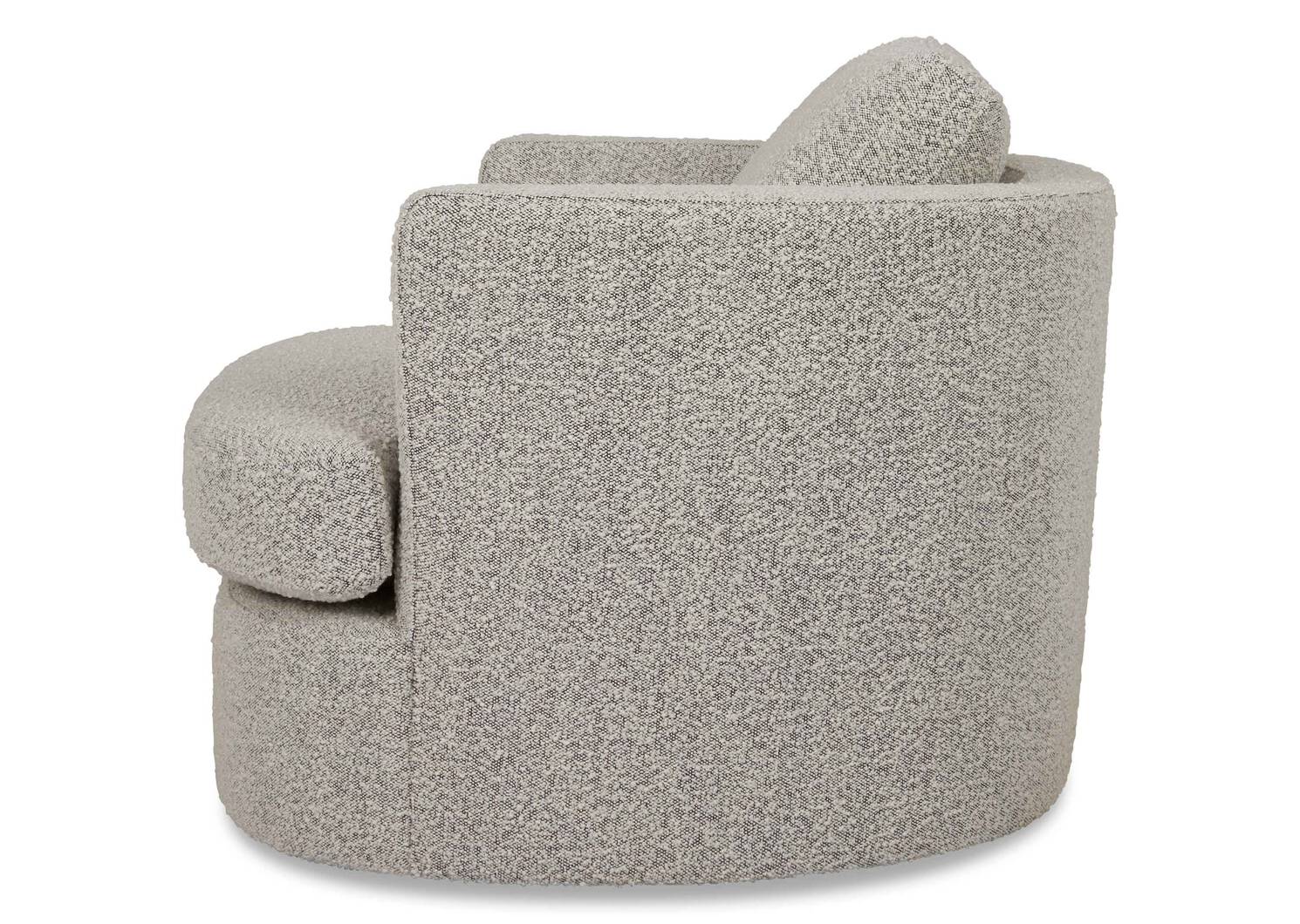 Beverly Swivel Chair -Amalie Pepper