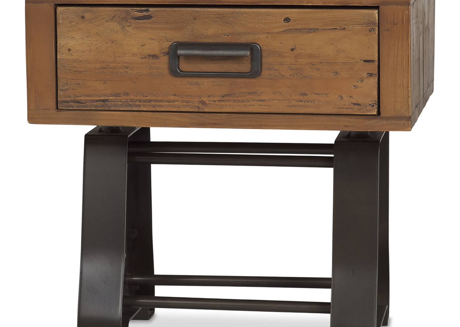 Stapleton Side Table -Whiskey Brown