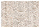 Kipton Rug 94x121 Sand/White