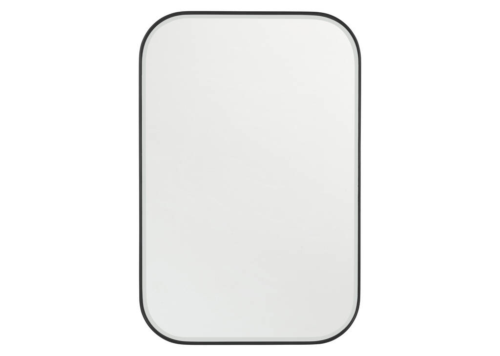 Erika Wall Mirror Rectangle Black