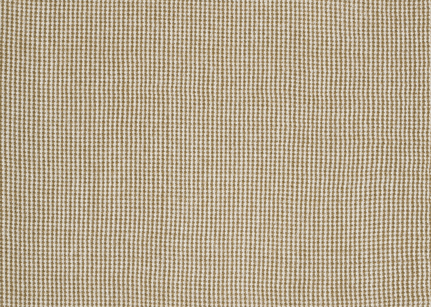 Jeté à carreaux ivoire/champignon