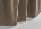 Adalee Velvet Curtain 96 Mushroom