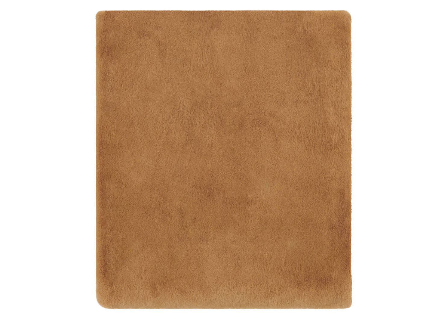 Laurent Faux Fur Throw Caramel
