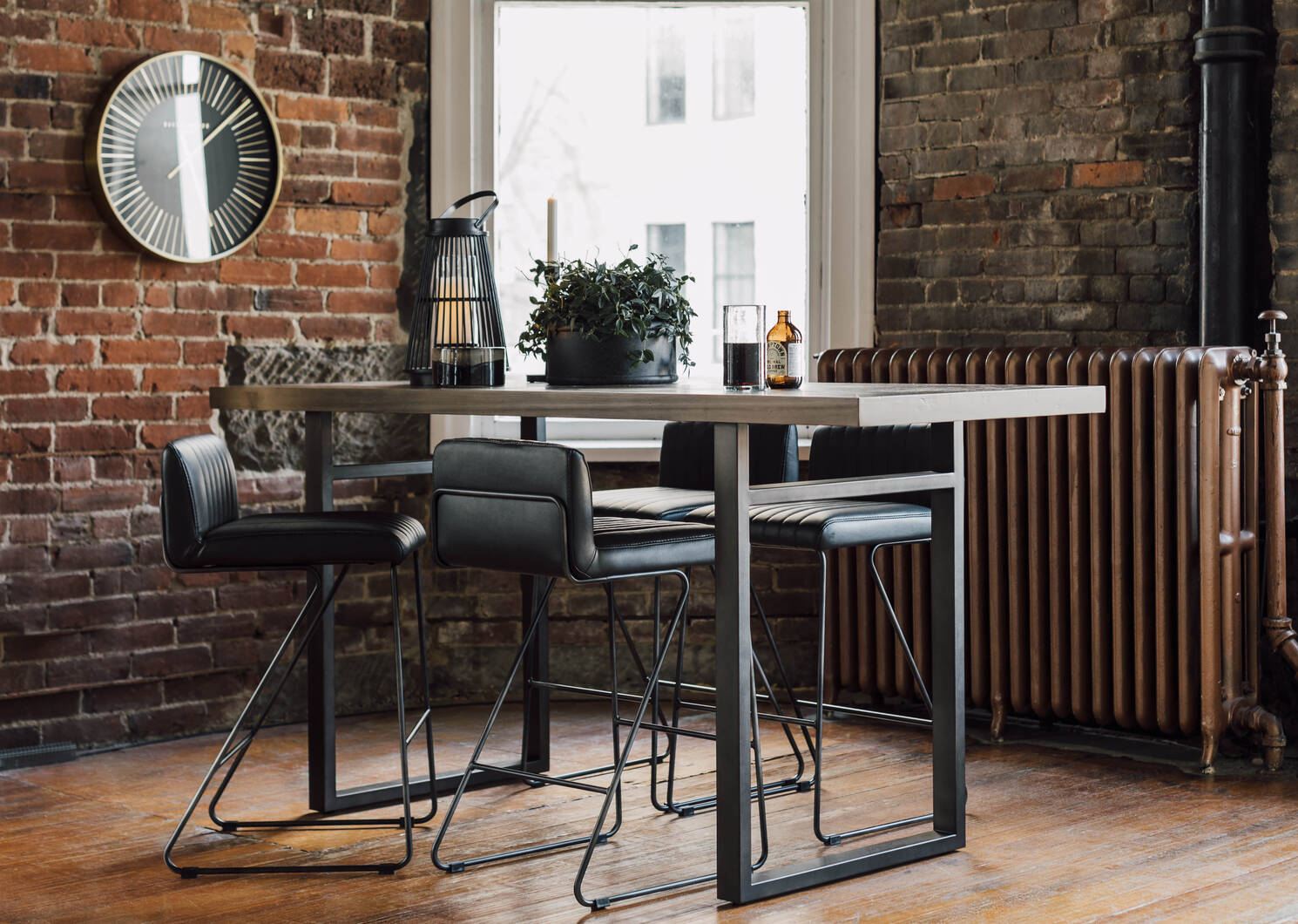 Montaro Counter Table -Coco Pine