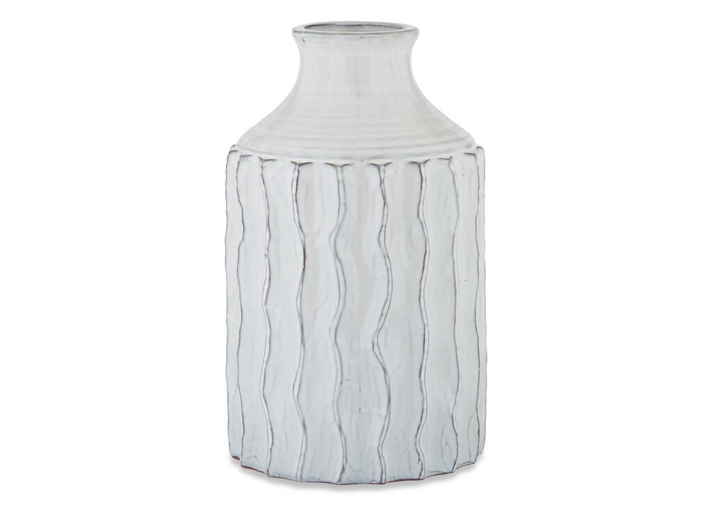 Theros Vase Small White/Black