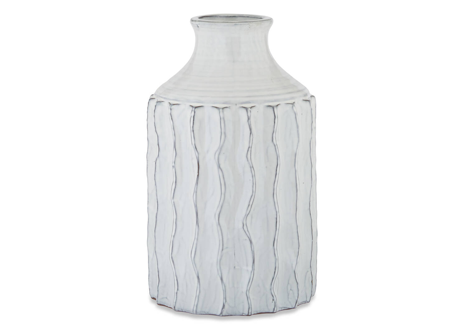 Theros Vase Small White/Black