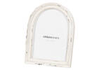 Cadre Letta 5x7 blanc antique