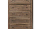 Sussex 5 Drawer Chest -Brulé Pine