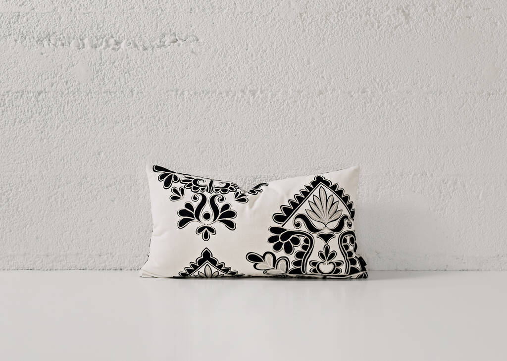 Tommy X UB Embroidered Pillow 12" x 2
