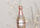 Bubbly Champagne Bottle Orn