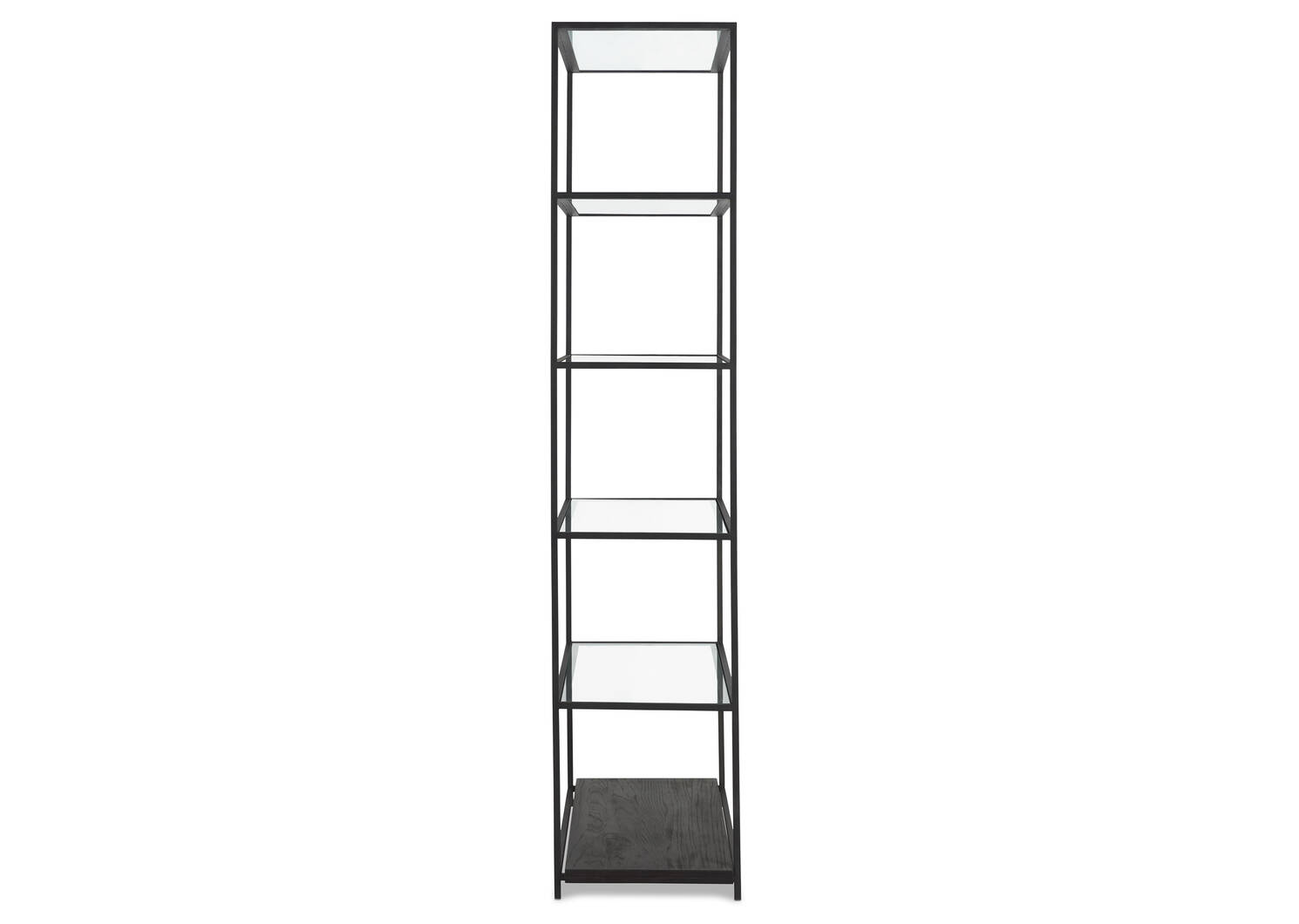 Axl Display Shelf -Black Oak